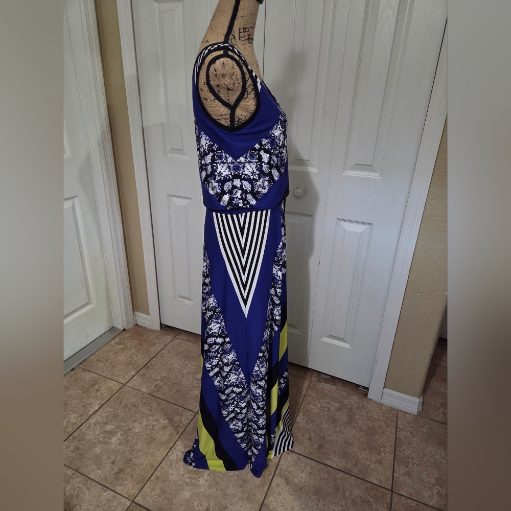 Calvin Klein Multi-Color Patterned Maxi Dress - image 6